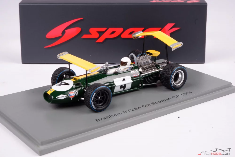 Model Car Brabham Bt A Ickx Spark Tibormodel