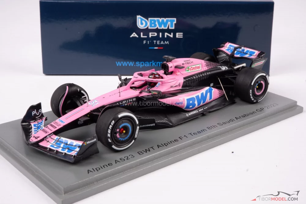 Alpine A523 - Esteban Ocon (2023), Saudská Arábia, 1:43 Spark