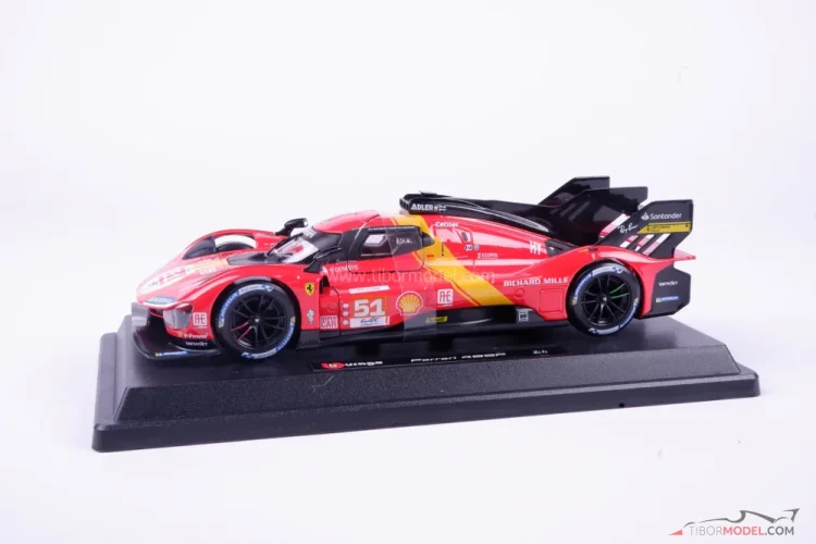 Ferrari 499P - #51, Vítěz 24H Le Mans 2023, 1:24 Bburago Ferrari 499P - #51, Vítěz 24H Le Mans 2023, 1:24 Bburago