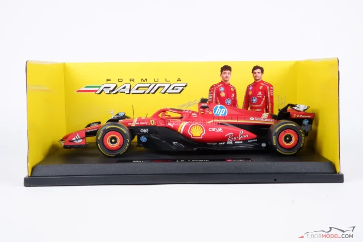 Ferrari SF-24 - Charles Leclerc (2024), 1:18 Bburago Ferrari SF-24 - Charles Leclerc (2024), 1:18 Bburago