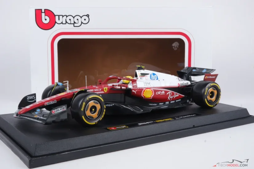 Ferrari SF-25 - Lewis Hamilton (2025) VC Talianska, 1:18 Bburago