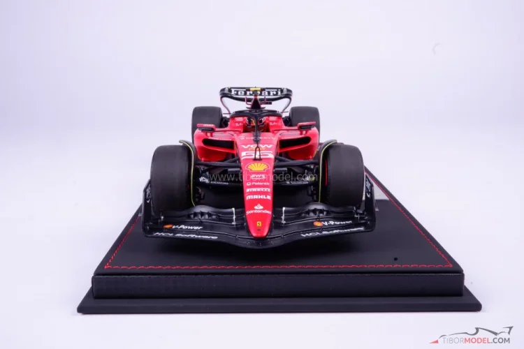 Model car Ferrari SF-23 Sainz 2023 Bahrain, 1:18 BBR | Tibormodel.com