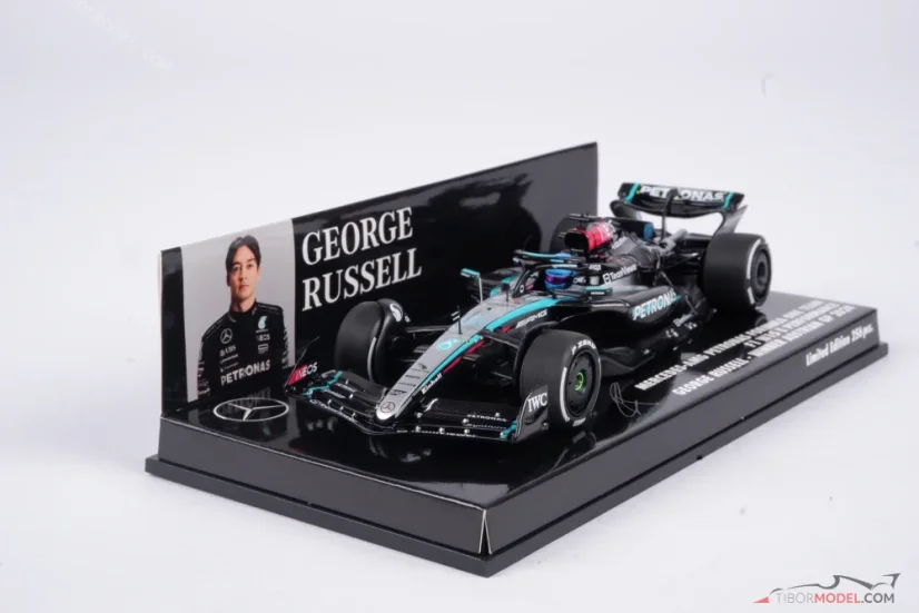 Mercedes W15 - George Russell (2024), Winner Austrian GP, 1:43 Minichamps