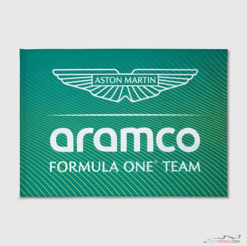 Aston Martin F1 Team zászló, zöld