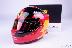 Carlos Sainz 2023 Ferrari helmet, 1:2 Bell