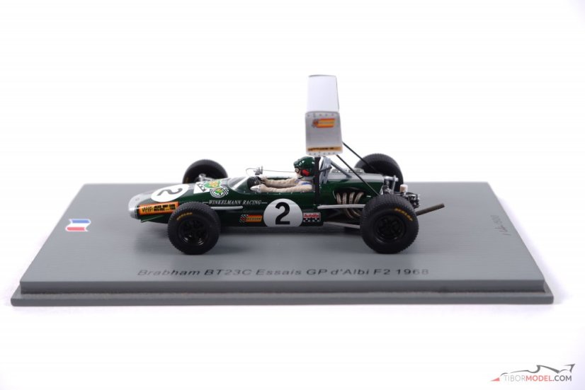 Brabham BT23C - J. Rindt (1968), F2 series, 1:43 Spark