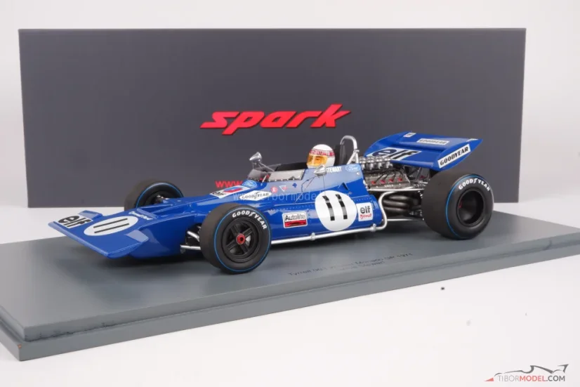 Tyrrell 003 - Jackie Stewart (1971), Winner Monaco GP, 1:18 Spark