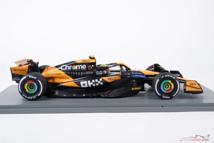 Model McLaren MCL38 Norris 2024 Miami, 1:18 Spark | Tibormodel.com