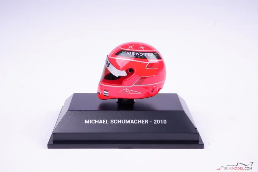Michael Schumacher 2010 Mercedes prilba, 1:8 Schuberth