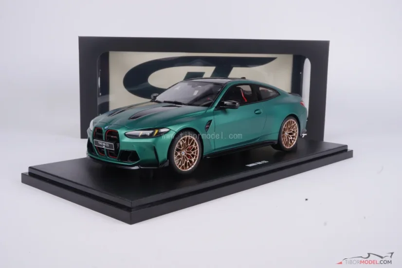 BMW M4 CS (2024) zelené, 1:18 GT Spirit
