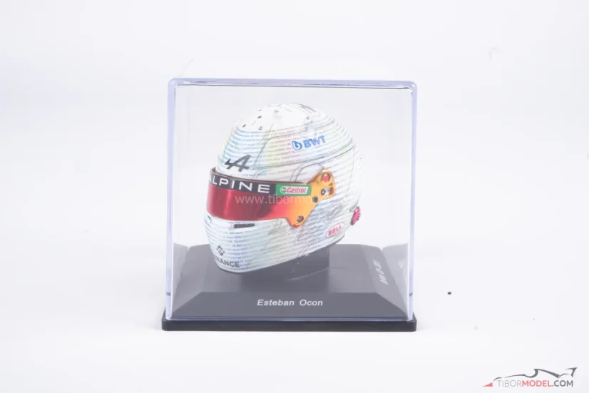 Esteban Ocon 2023, Brit Nagydíj, Alpine sisak, 1:5 Spark