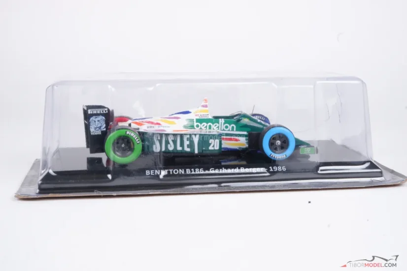 Benetton B186 - Gerhard Berger (1986), 1:24 Premium Collectibles