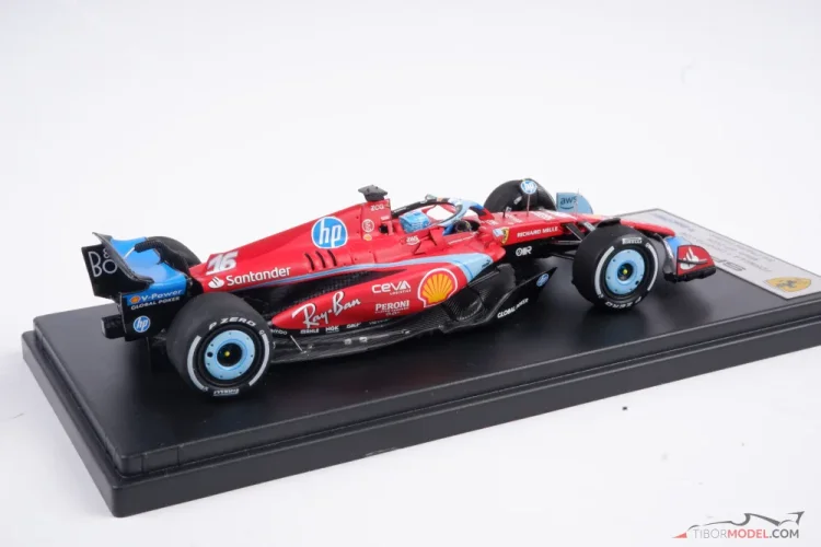 Model Ferrari SF-24 Leclerc 2024 Miami, 1:43 Looksmart