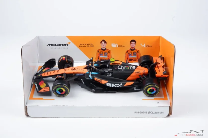McLaren MCL39 - Lando Norris (2025), 1:43 BBurago