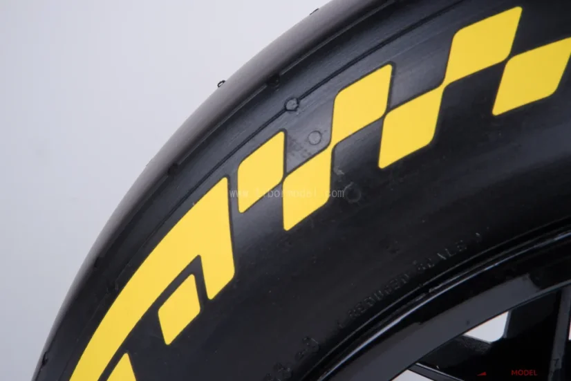 Pirelli P Zero wind tunnel tyre 2026, medium compound, 1:2 scale