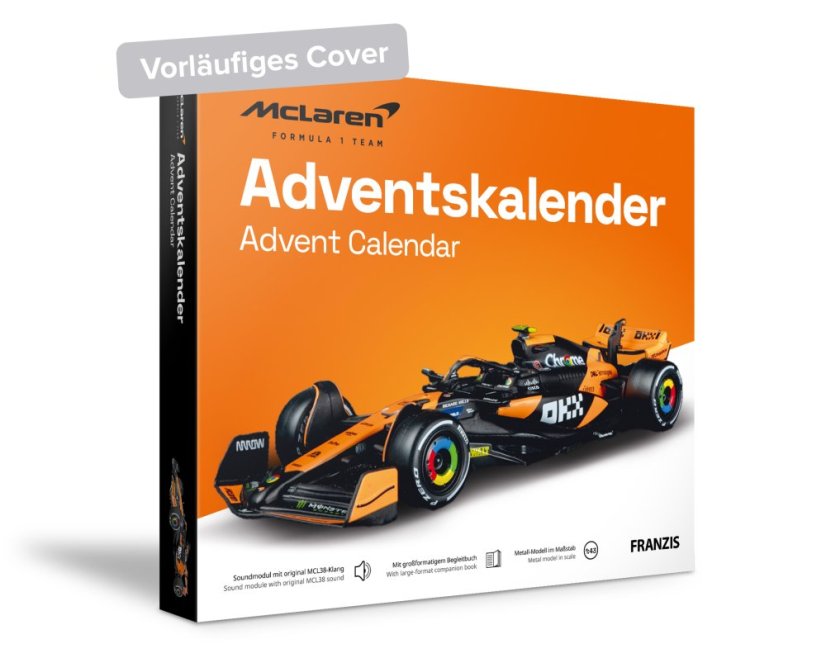 McLaren MCL39 stavebnice - Adventní kalendář McLaren MCL39 stavebnice - Adventní kalendář