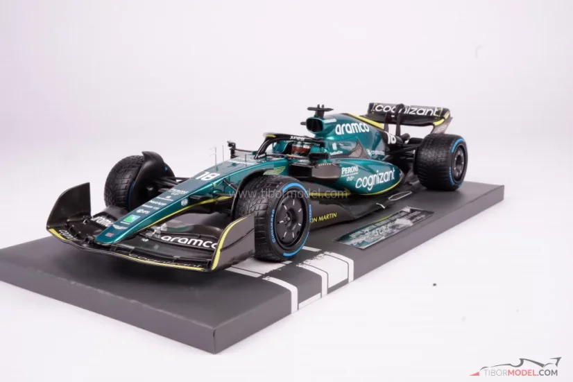 Aston Martin AMR22 - Lance Stroll (2022), VC Monaka, 1:18 Minichamps
