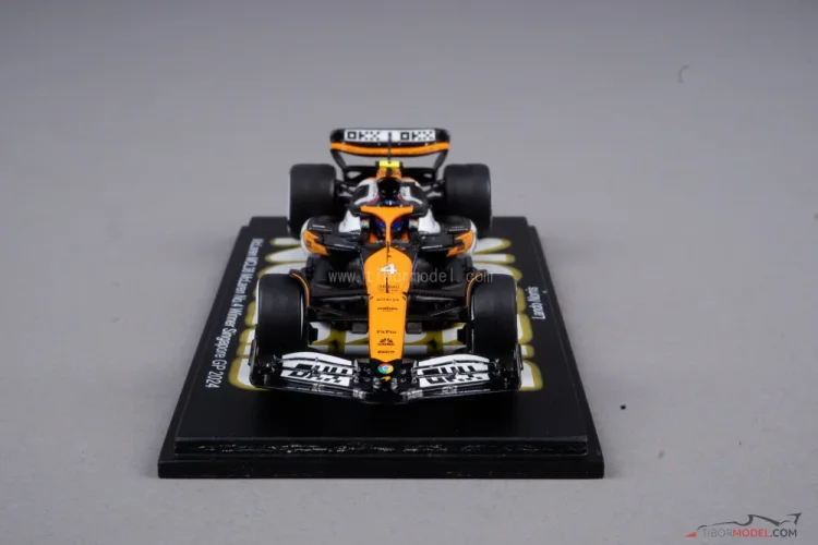 Model McLaren MCL38 Norris Singapore 2024, 1:43 Spark | Tibormodel.com