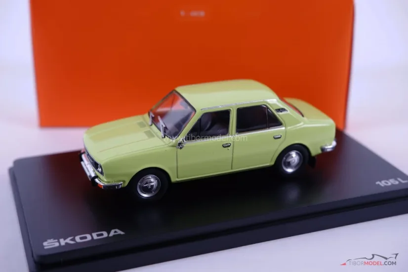 Skoda 105L (1977), green, 1:43 Abrex
