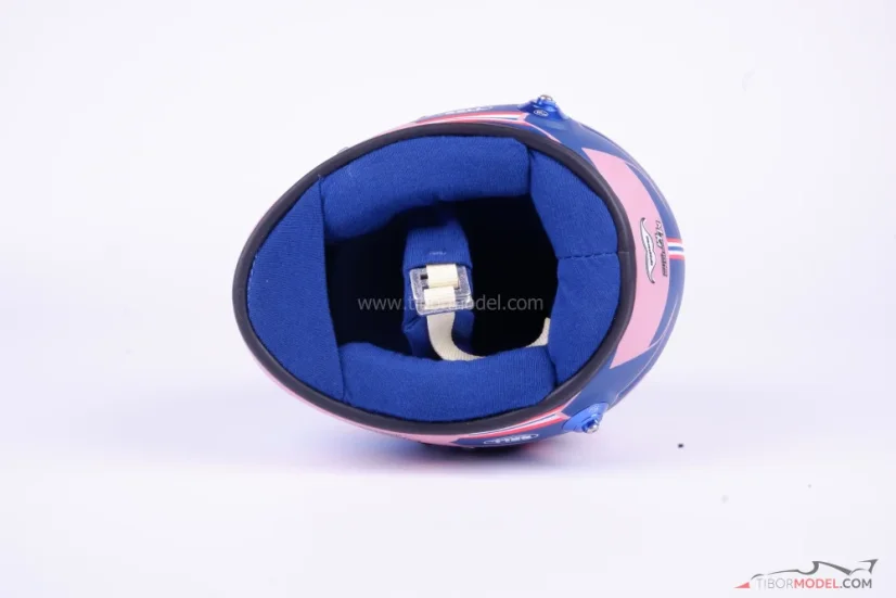Alex Albon 2024 Williams helmet, 1:2 Bell