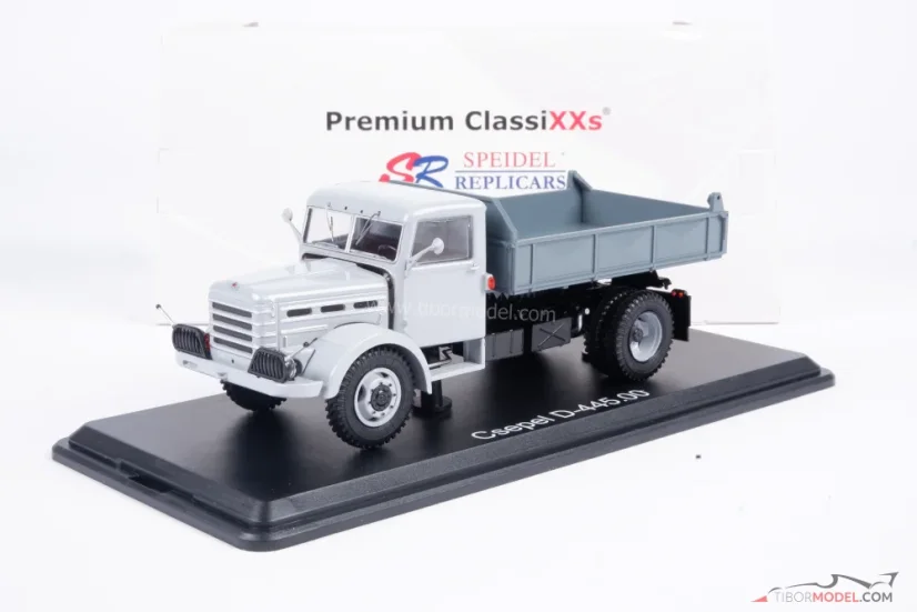 Csepel D-445.00 valník, sivý, 1:43 Premium ClassiXXs