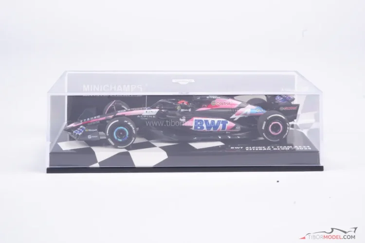 Alpine A524 - Esteban Ocon (2024), 1:43 Minichamps