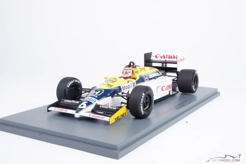 Williams FW11 - Nelson Piquet (1986), Víťaz VC Brazílie, 1:18 Spark