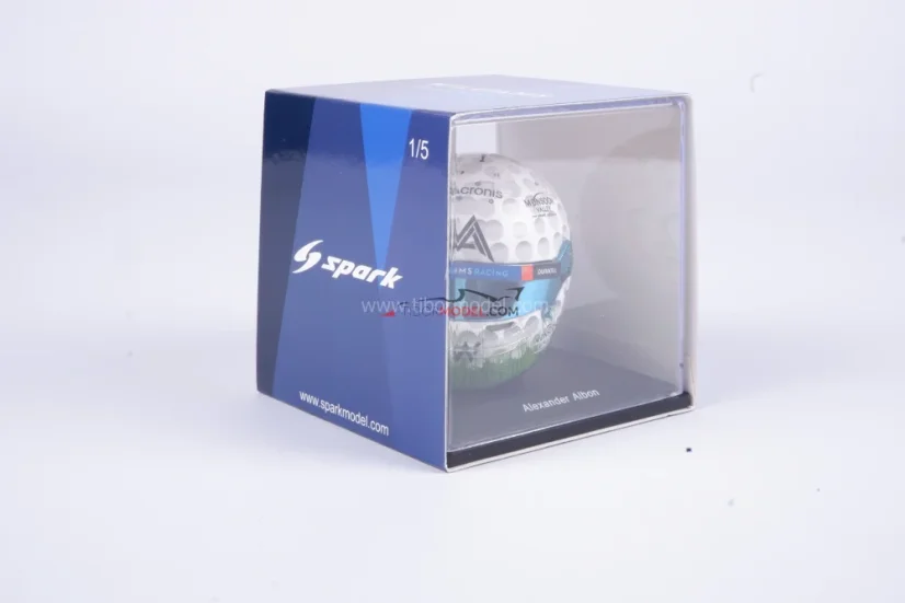 Alexander Albon 2023, Miami GP Williams helmet, 1:5 Spark