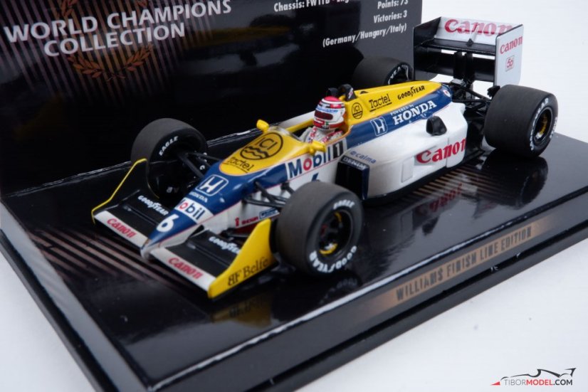Williams FW11B - Nelson Piquet (1987), Világbajnok, 1:43 Minichamps