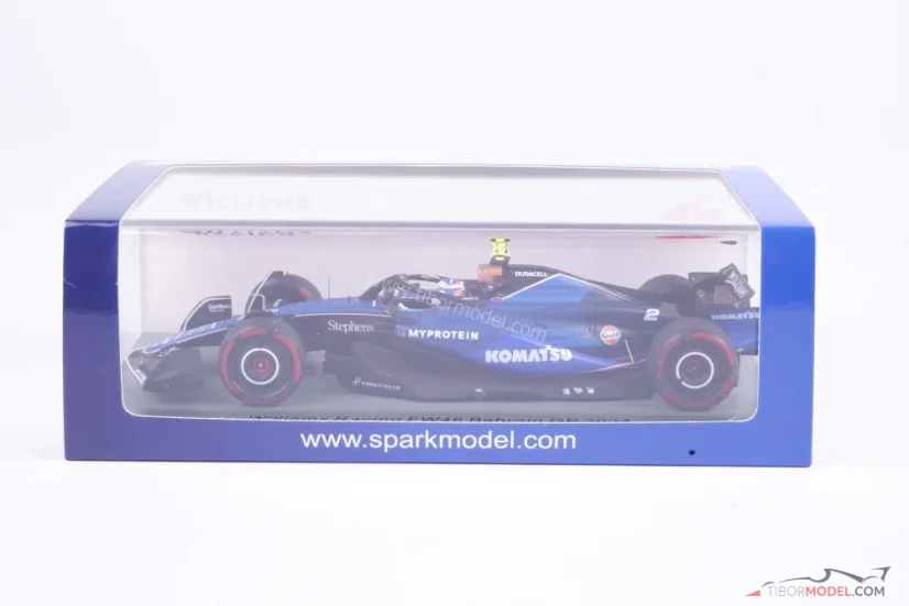 Williams FW46 - Logan Sargeant (2024), 1:43 Spark