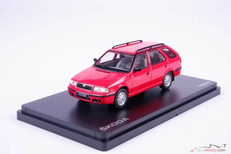 Skoda Felicia FL Combi (1998) piros, 1:43 Abrex