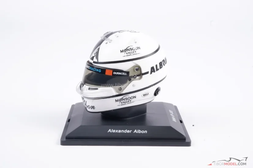 Alexander Albon 2023, VC Velké Británie, Williams přilba, 1:5 Spark