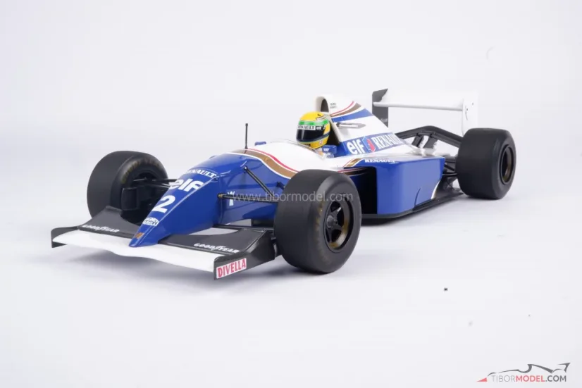 Williams FW16 - Ayrton Senna (1994), San Marino, dirty version, 1:12 Minichamps