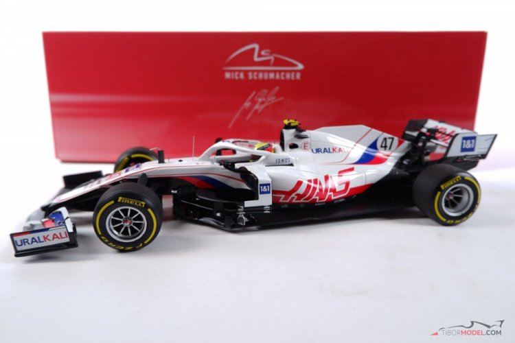 Haas VF-21 - Mick Schumacher (2021), Bahrain GP, 1:18 Minichamps