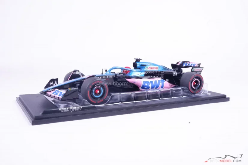 Alpine A523 - Esteban Ocon (2023), 3. miesto VC Monaka, 1:18 Solido
