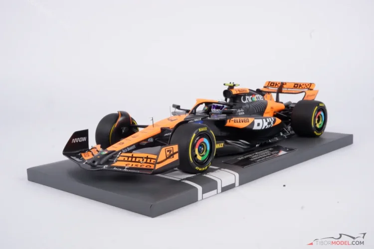 McLaren MCL38 - Lando Norris (2024), VC Maďarska, 1:18 Minichamps McLaren MCL38 - Lando Norris (2024), VC Maďarska, 1:18 Minichamps