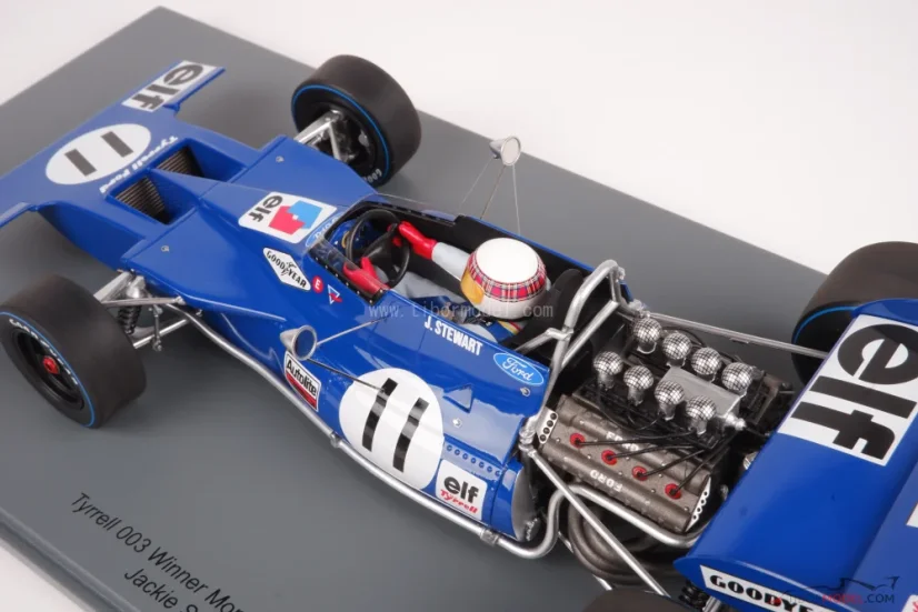 Tyrrell 003 - Jackie Stewart (1971), Winner Monaco GP, 1:18 Spark
