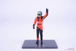 Figúrka Oscar Piastri 2024, VC Maďarska, McLaren 1:18