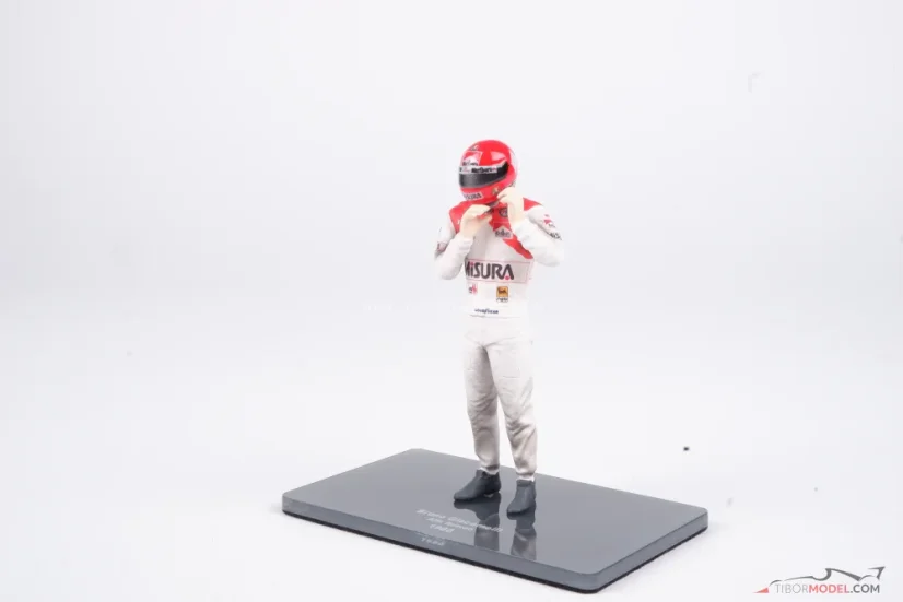 Figurka Bruno Giacomelli 1980, Alfa Romeo, 1:18