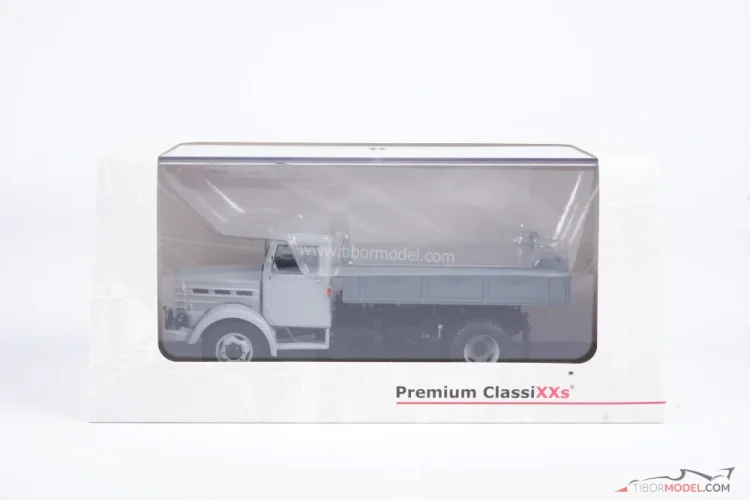 Csepel D-445.00 valník, sivý, 1:43 Premium ClassiXXs