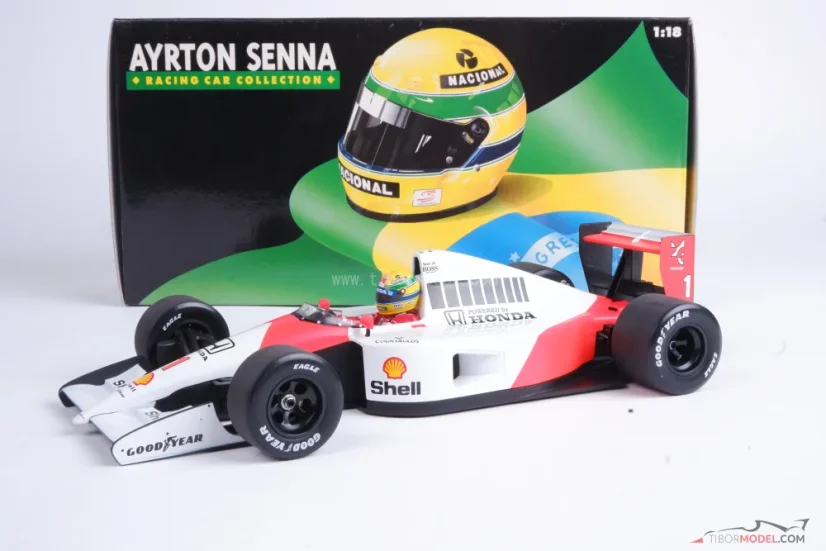 McLaren MP4/6 - Ayrton Senna (1991), Világbajnok, 1:18 Minichamps