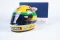 Ayrton Senna mini přilba, 30. výročí, 1:2 Bell