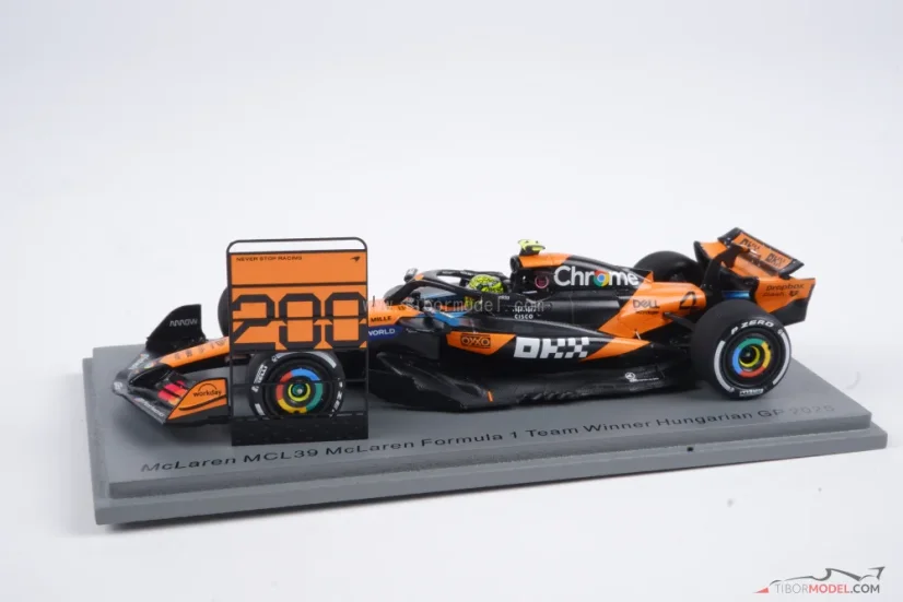 McLaren MCL39 - Lando Norris (2025), Víťaz VC Maďarska, 1:43 Spark