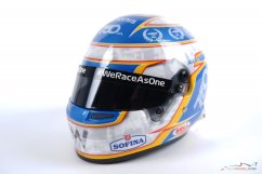 Nicholas Latifi Williams 750GP mini helmet, 2021 Monaco, Bell Nicholas Latifi Williams 750GP mini helmet, 2021 Monaco, Bell
