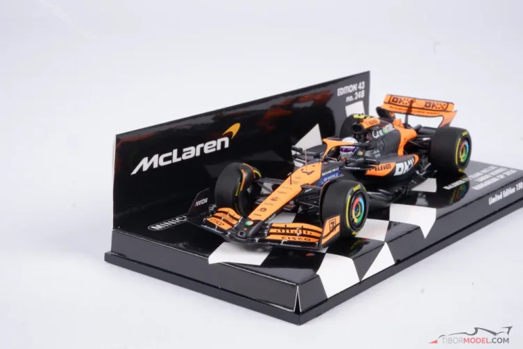 McLaren MCL38 - Lando Norris (2024), Magyar Nagydíj, 1:43 Minichamps