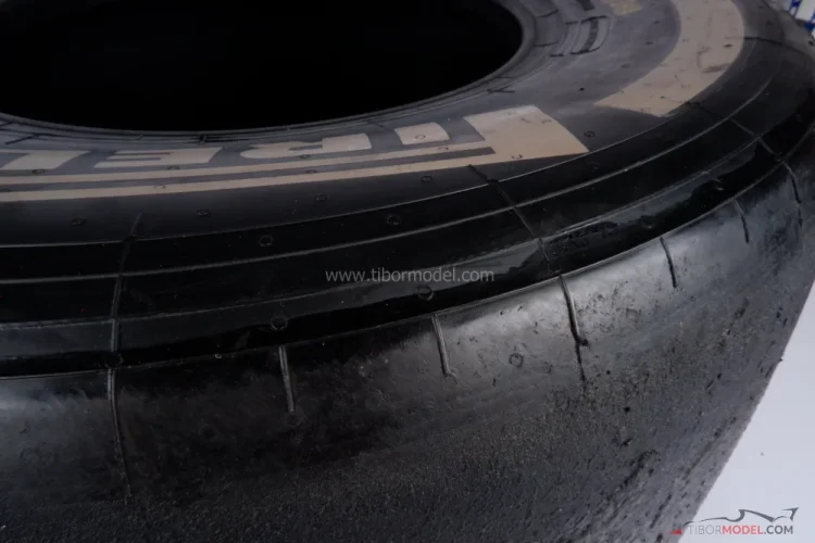 Pirelli PZero Medium left rear tyre (2016)