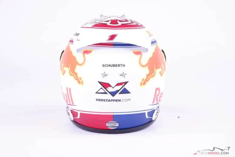 Casque Verstappen Dutch GP 2022 échelle 1/2 - Réplique Schuberth F1 - Neuf