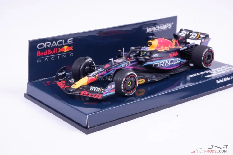 Red Bull RB19 - Max Verstappen (2023), Győztes Miami Nagydíj, 1:43 Minichamps