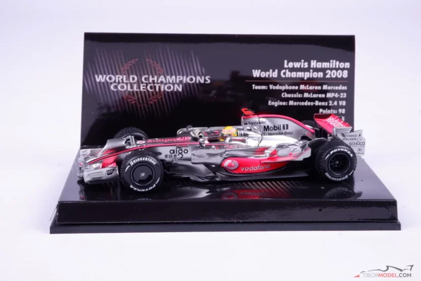 McLaren MP4-23 - Lewis Hamilton (2008), Mistr světa, 1:43 Minichamps