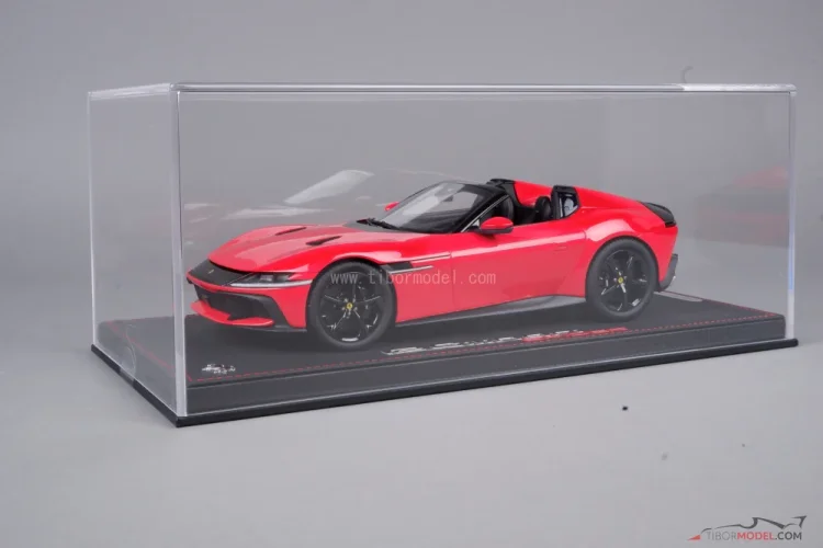 Ferrari 12Cilindri Spider piros, 1:18 BBR